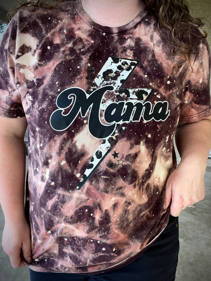 Mama Lightning Bolt Tee