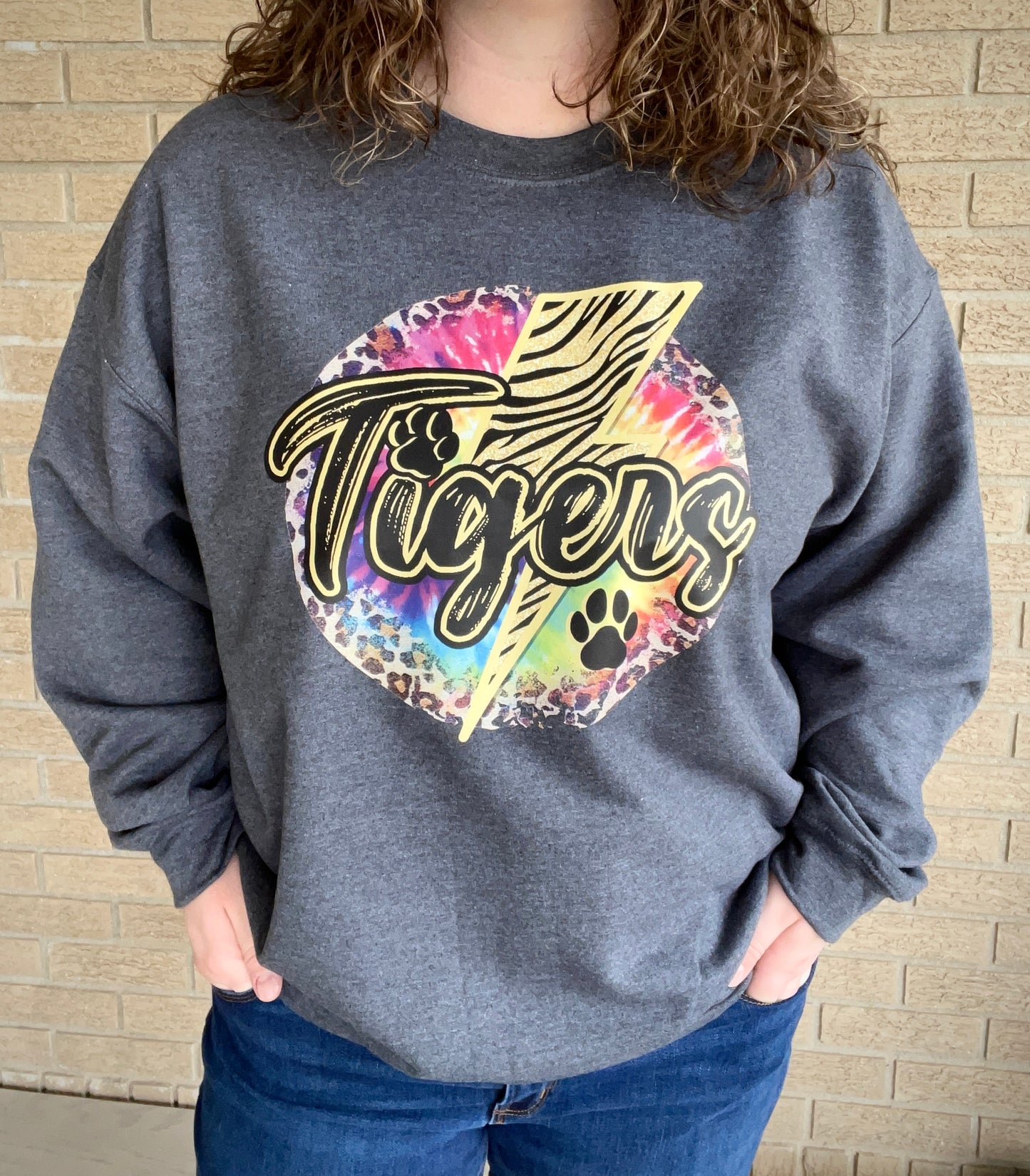 Tigers Lightning Bolt Sweatshirt