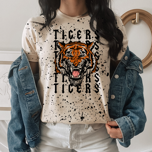 Tigers Splatter Tee