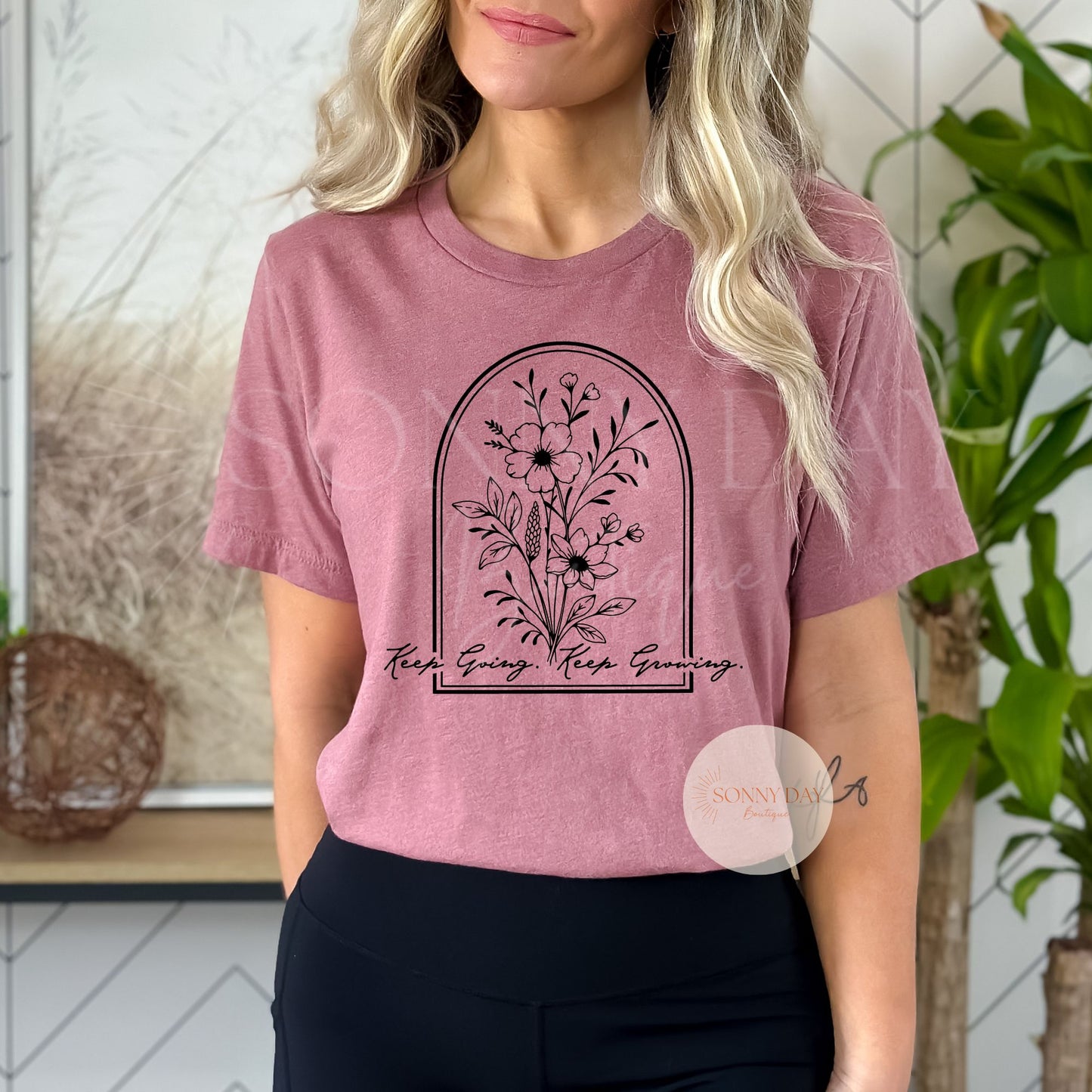 Keep Going Floral Tee